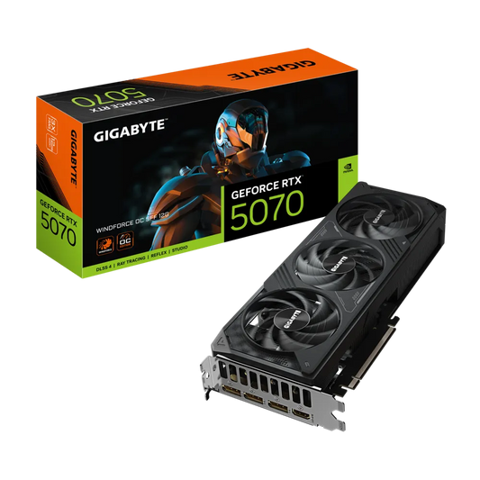 GIGABYTE WINDFORCE OC GeForce RTX 5070 SFF 12GB GDDR7 Gaming Graphics Card