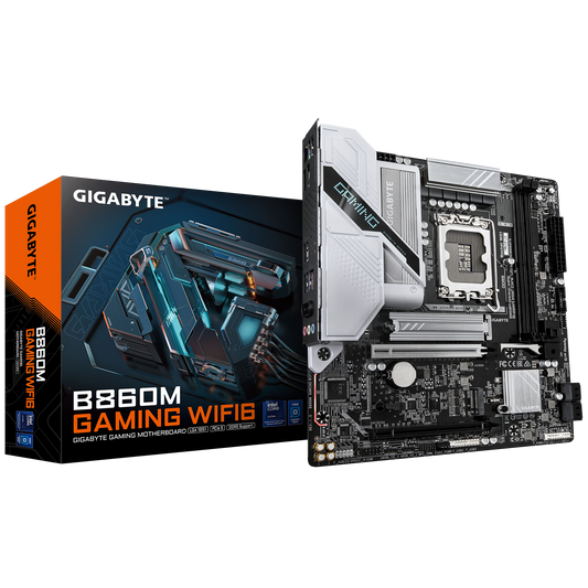 GIGABYTE B860M GAMING WIFI6 LGA 1851 mATX Motherboard