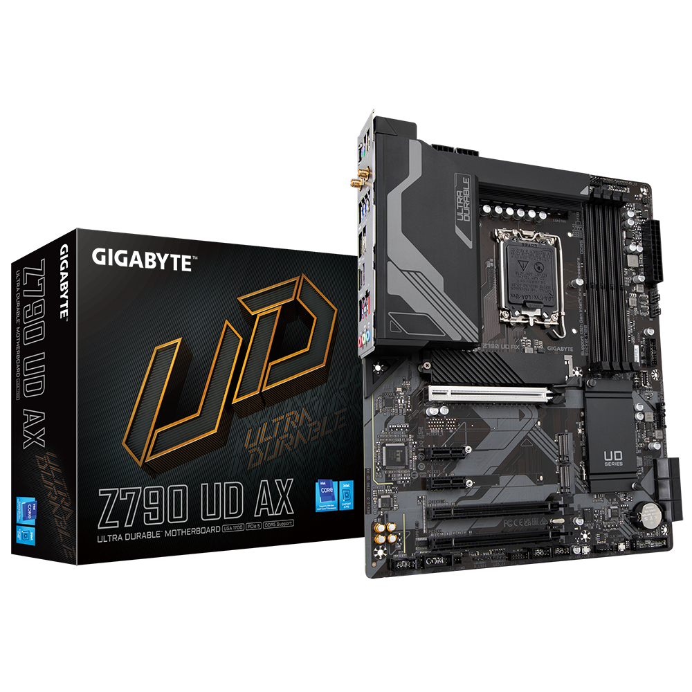 GIGABYTE Z790 UD AX LGA 1700 Intel Z790 ATX Motherboard with DDR5