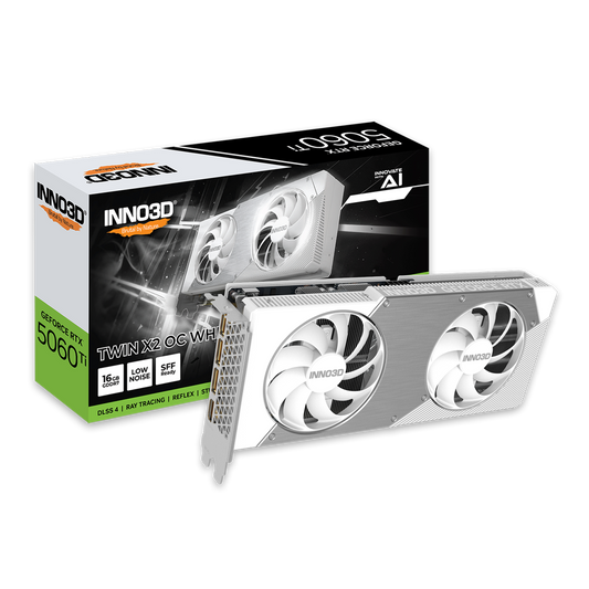 Inno3D GeForce RTX 5060 Ti Twin X2 16GB GDDR7 Graphics Card