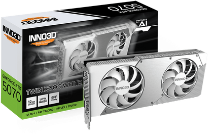 Inno3D GeForce RTX 5070 Twin X2 12GB GDDR7 Graphics Card