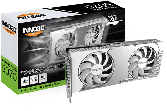 Inno3D GeForce RTX 5070 Twin X2 12GB GDDR7 Graphics Card