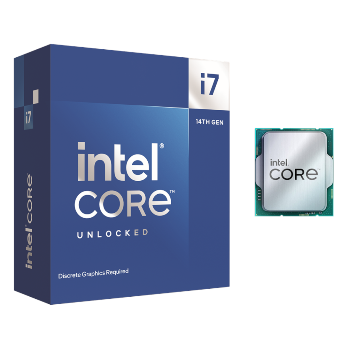 Intel Core i7-14700KF 14th Gen 20-Core (8P+12E) LGA 1700 125W CPU