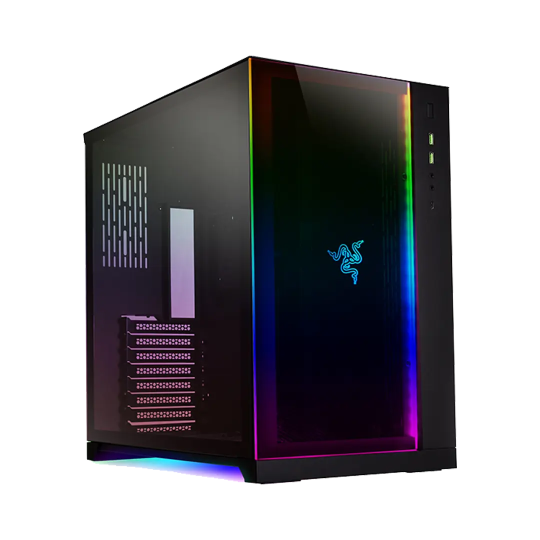 LIAN LI PC-O11 Dynamic Razer Edition ATX Mid Tower Dual Chamber Computer Case