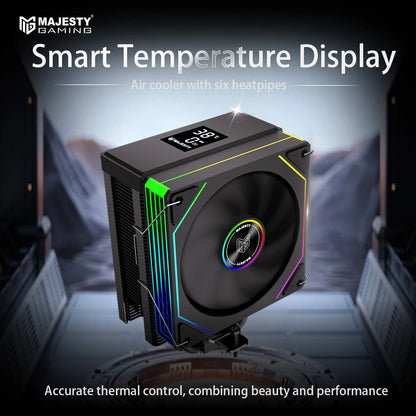 MAJESTY GAMING CAD-301 ARGB CPU Air Cooler