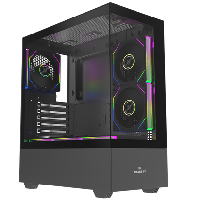 MAJESTY RAAD ARGB ATX Mid Tower Computer Case