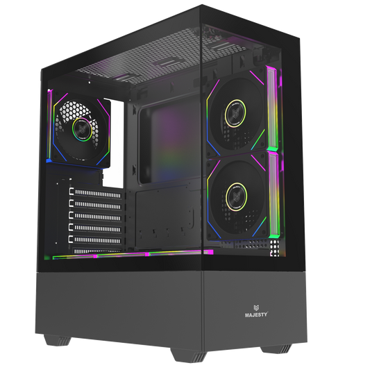 MAJESTY RAAD ARGB ATX Mid Tower Computer Case