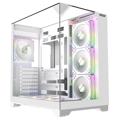 MAJESTY XSPACE ARGB ATX Dual Chamber Computer Case