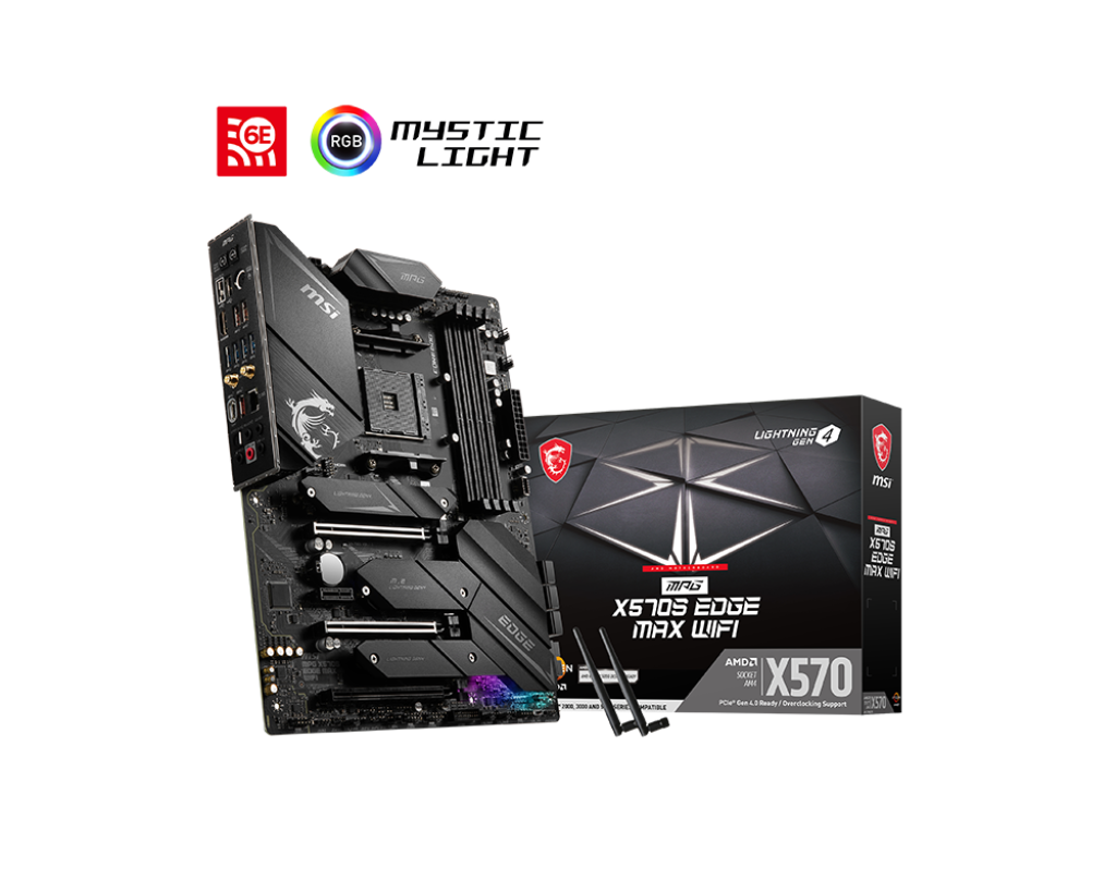 MSI MPG X570S EDGE MAX WIFI ATX AMD Motherboard