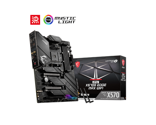 MSI MPG X570S EDGE MAX WIFI ATX AMD Motherboard