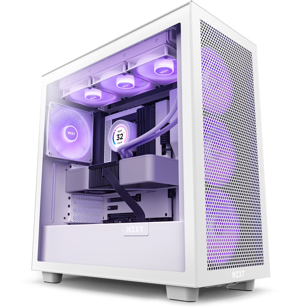 NZXT H7 FLOW RGB ATX Mid Tower Case