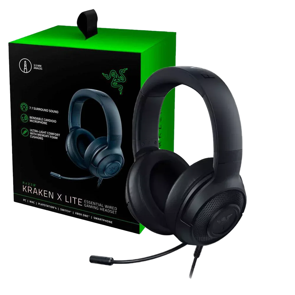 RAZER KRAKEN X LITE WIRED HEADSET