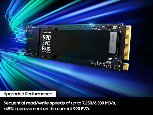 SAMSUNG 990 EVO PLUS 2TB PCIe 4.0 M.2 NVMe SSD