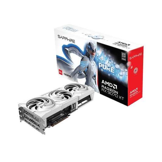 Sapphire Pure AMD Radeon™ RX 9070 XT 16GB GDDR6 Gaming Graphics Card