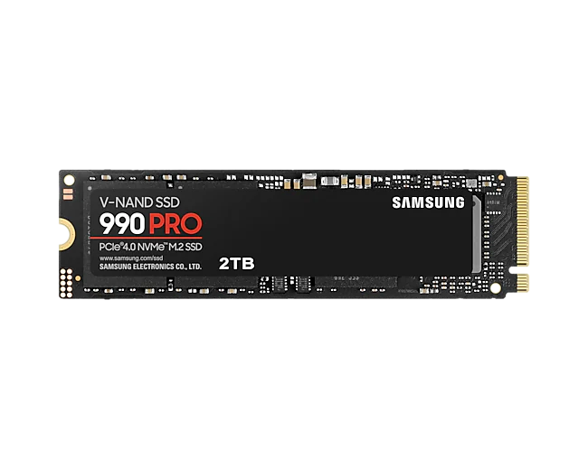 SAMSUNG 990 PRO 1TB PCIe 4.0 M.2 NVMe SSD