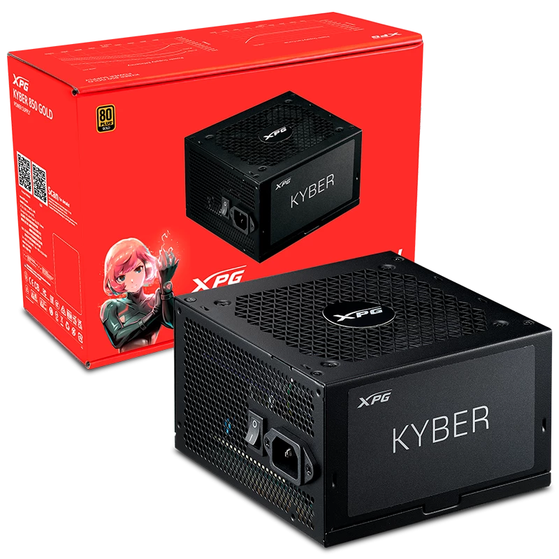 XPG Kyber 850W 80 Plus Gold Certified Power Supply