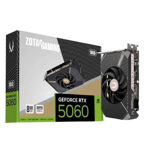 ZOTAC SOLO GeForce RTX 5060 8GB GDDR7 GPU