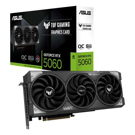 ASUS TUF Gaming GeForce RTX™ 5060 8GB GDDR7 OC Edition Graphics Card