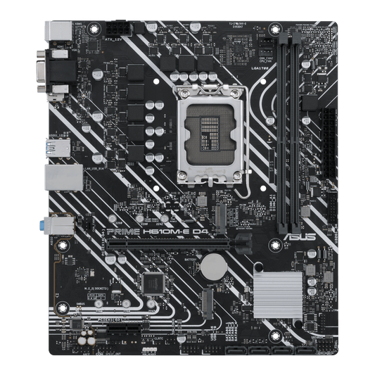 ASUS Prime H610M-E D4 LGA1700 microATX Motherboard