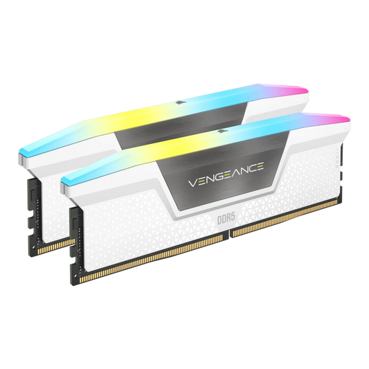 CORSAIR VENGEANCE RGB DDR5 RAM 32GB (2x16GB) 6400MHz