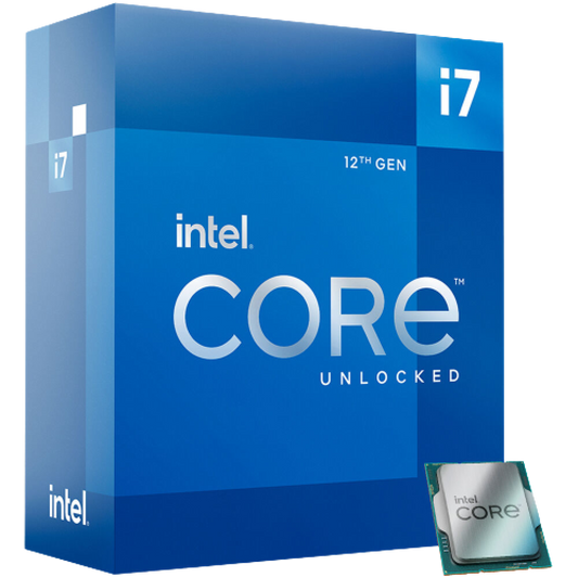 Intel Core i7-12700K - Core i7 12th Gen Alder Lake 12-Core (8P+4E) 3.6 GHz