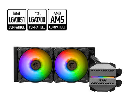MSI MAG CORELIQUID M240 240mm AIO Liquid Cooler