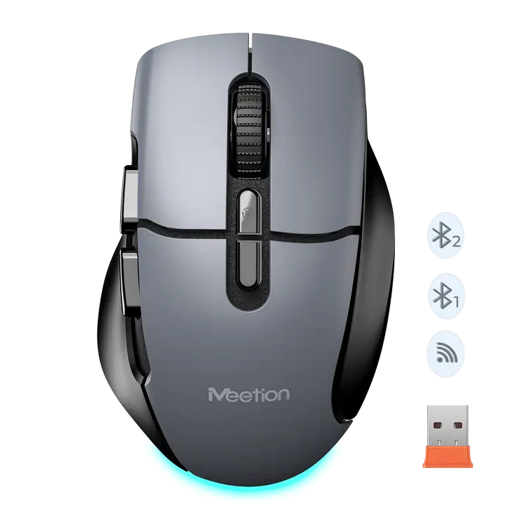 MEETION BTM001 2.4G + BT ERGONOMIC MOUSE