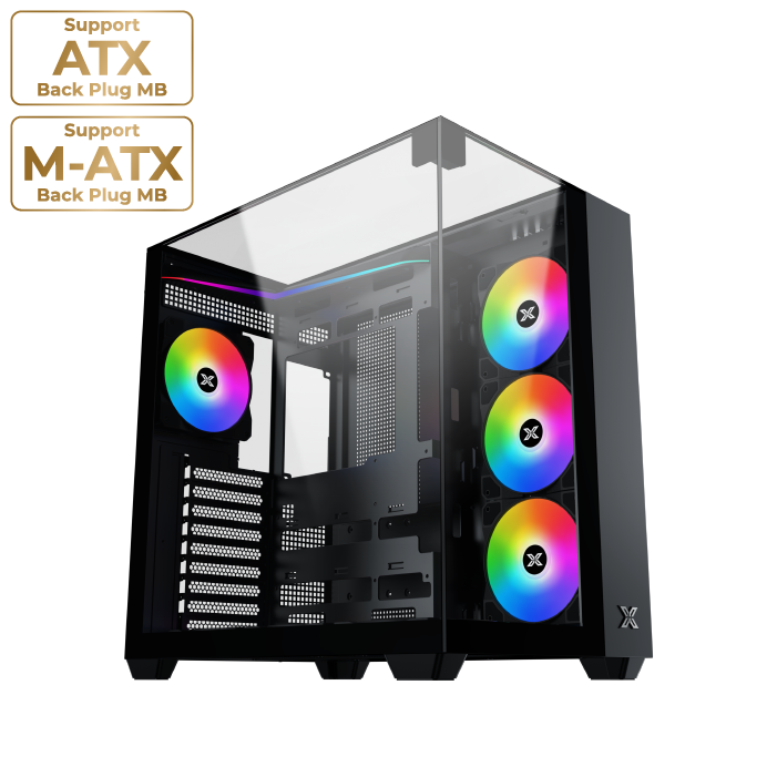 Xigmatek Aqua V ATX Dual Chamber Case