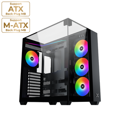 Xigmatek Aqua V ATX Dual Chamber Case