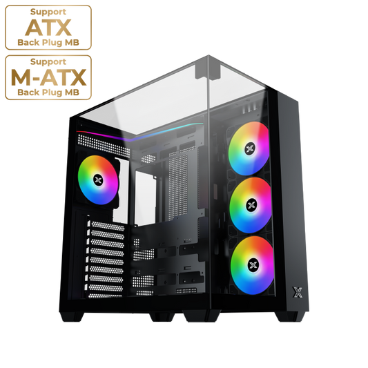 Xigmatek Aqua V ATX Dual Chamber Case