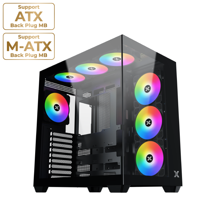 Xigmatek Aqua V Air ATX Dual Chamber Case