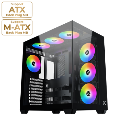 Xigmatek Aqua V Air ATX Dual Chamber Case