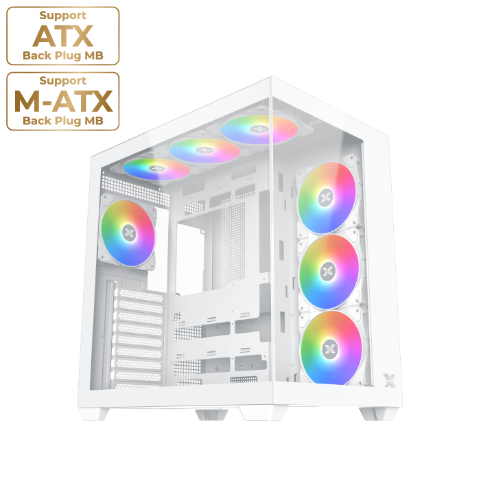 Xigmatek Aqua V Air ATX Dual Chamber Case